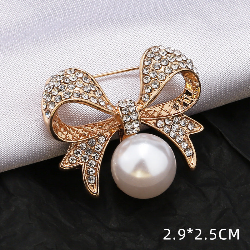 Bowknot Flower Decorative Corsage – Fashion Clothing Accessories