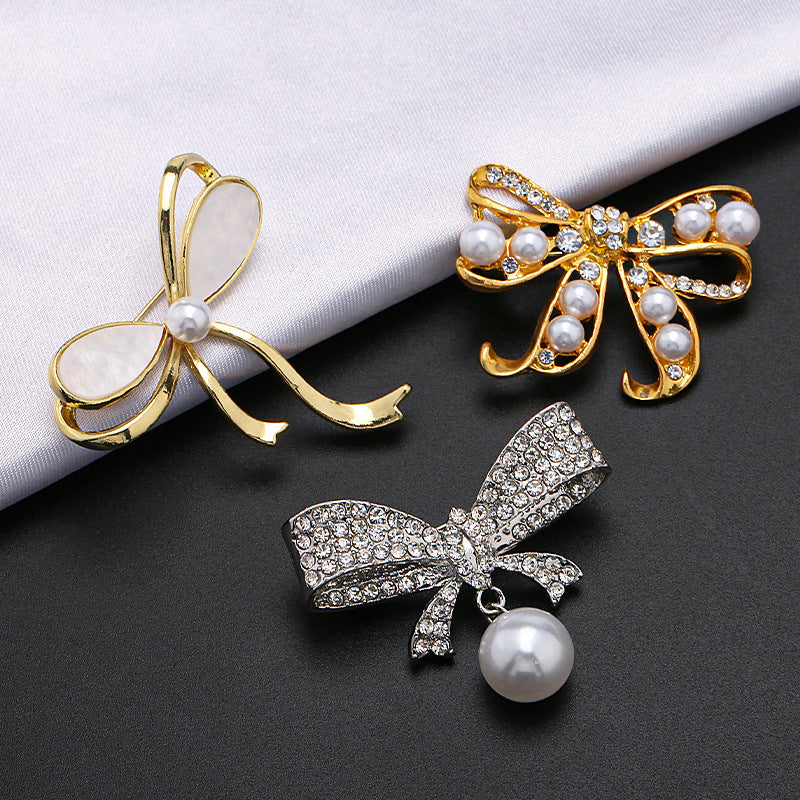 Bowknot Flower Decorative Corsage – Fashion Clothing Accessories