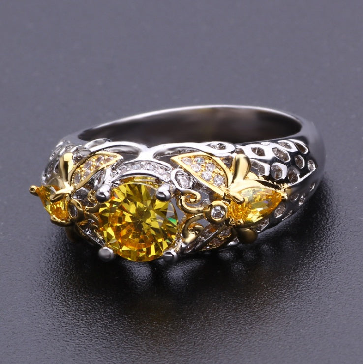 Classic Zircon Gemstone Ring for Women – Timeless Elegance