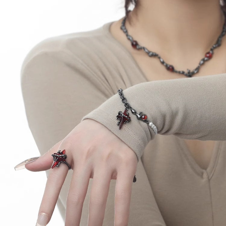Unique Dark Style Luxury Niche Bracelet — High-End Personality Jewelry
