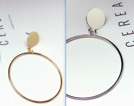 Simple Circle Earrings
