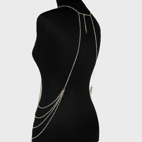 Elegant Pearl Body Chain Jewelry, Sophisticated & Chic Accessory