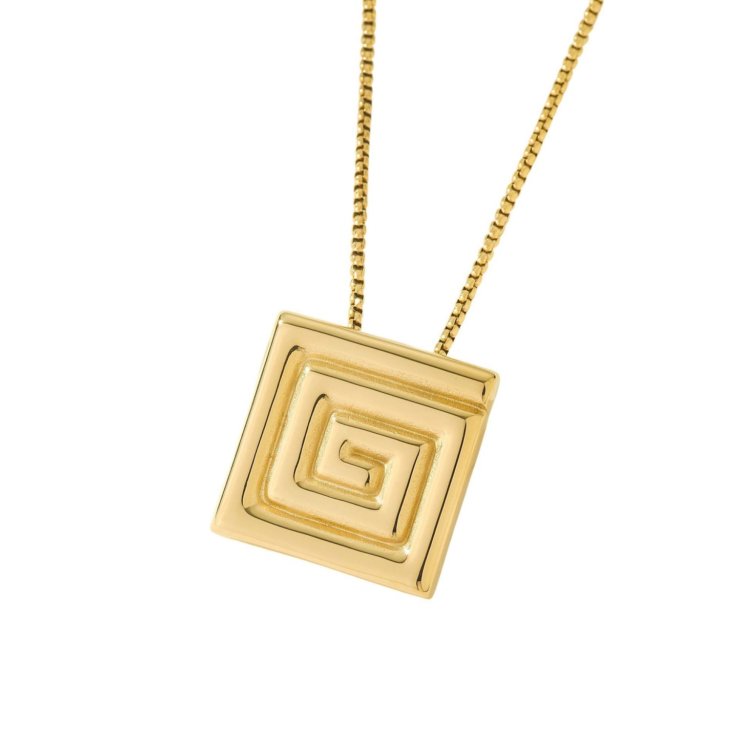 Personalized Minority-Inspired Stainless Steel Necklace – Unique Statement Jewelry