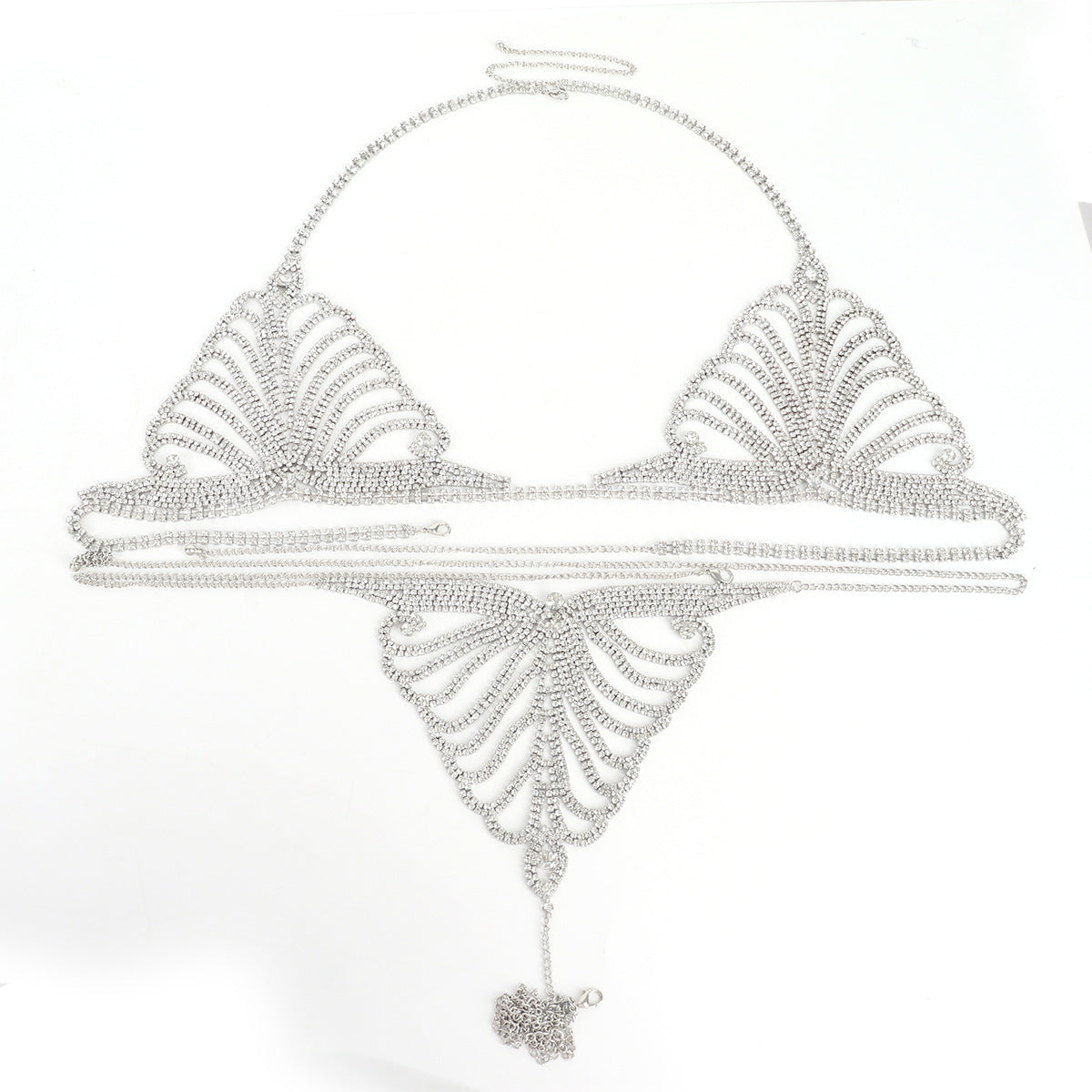 Fashion Bra Thong Body Chain For Women