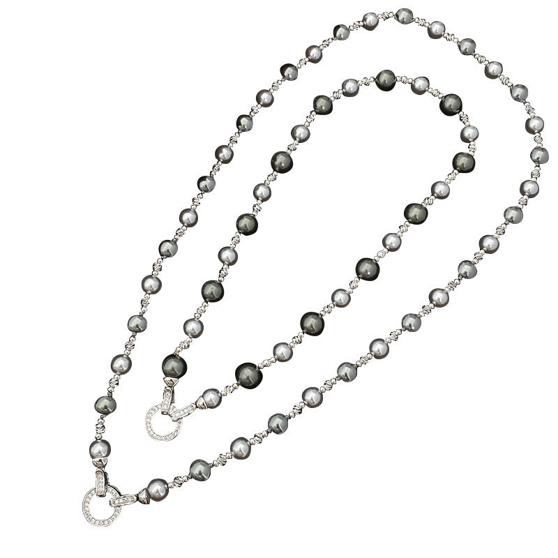 Pearl Sweater Chain Women's Long Necklace