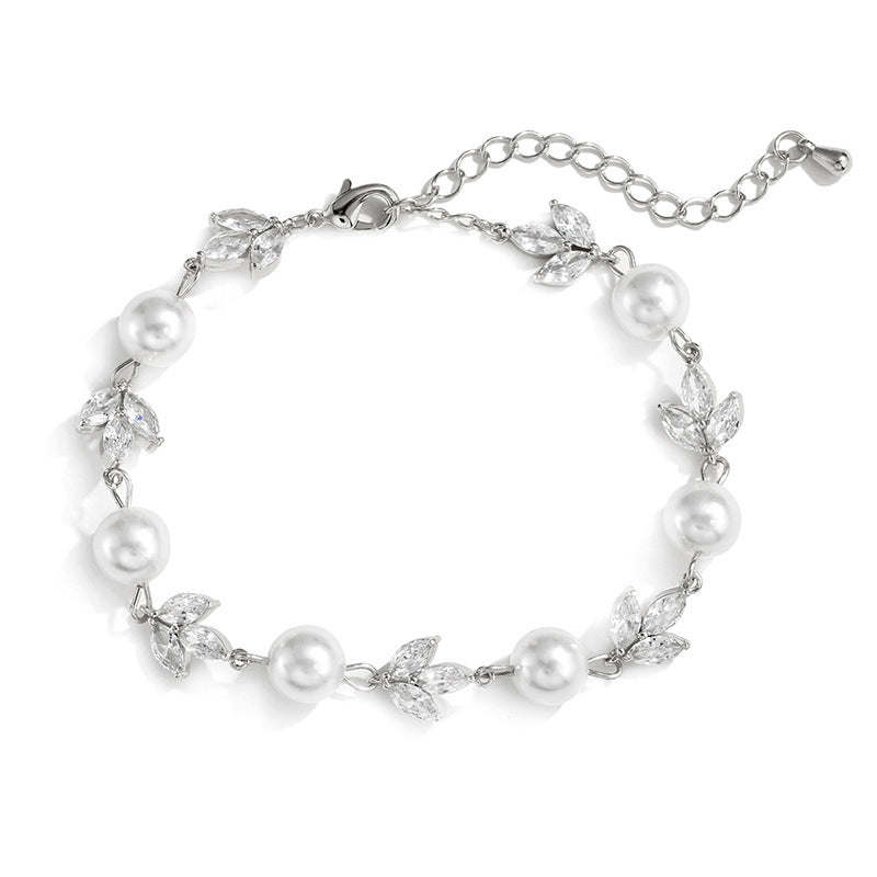 Personalized Simple Micro-Inlaid Zircon Bracelet