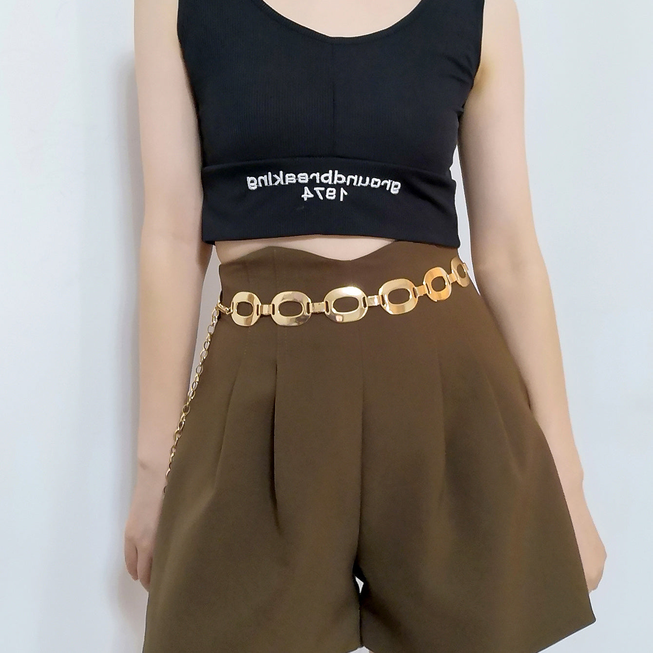 Summer Metal Waist Chain – Minimalist Jewelry for Beach & Casual Wear