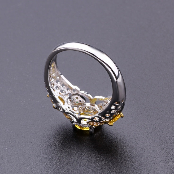 Classic Zircon Gemstone Ring for Women – Timeless Elegance