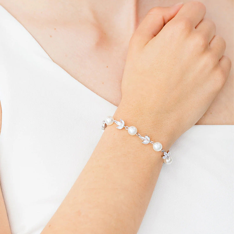 Personalized Simple Micro-Inlaid Zircon Bracelet