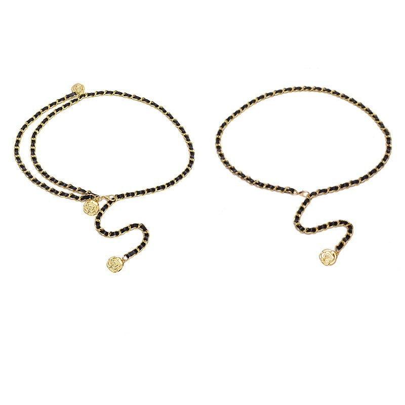 Suit Skirt Chain Metal Belt
