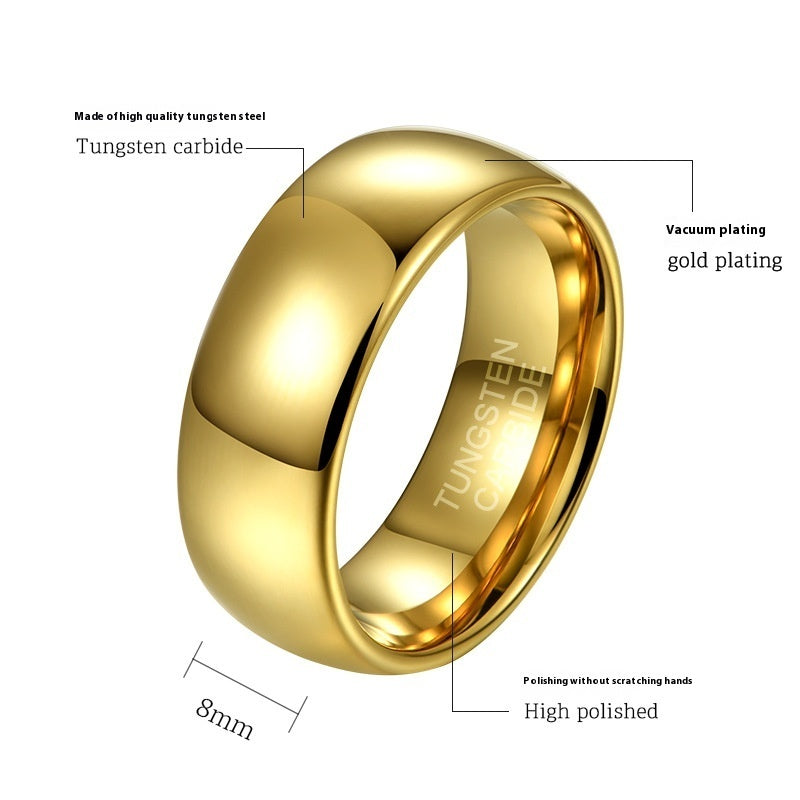 High-Grade Men’s Wedding Band – A Subtle Reminder That He’ll See Every Day