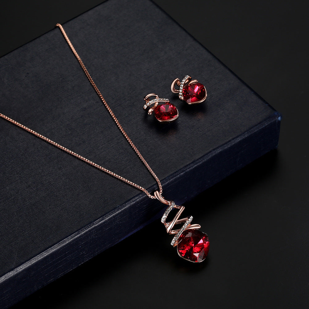 Bridal Necklace & Earring Set – Elegant Fashion Jewelry for Weddings