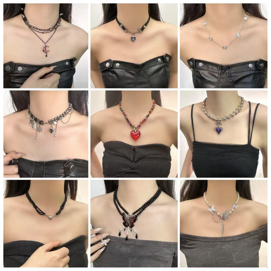 Design Fashion Stitching Tassel Necklace For Women