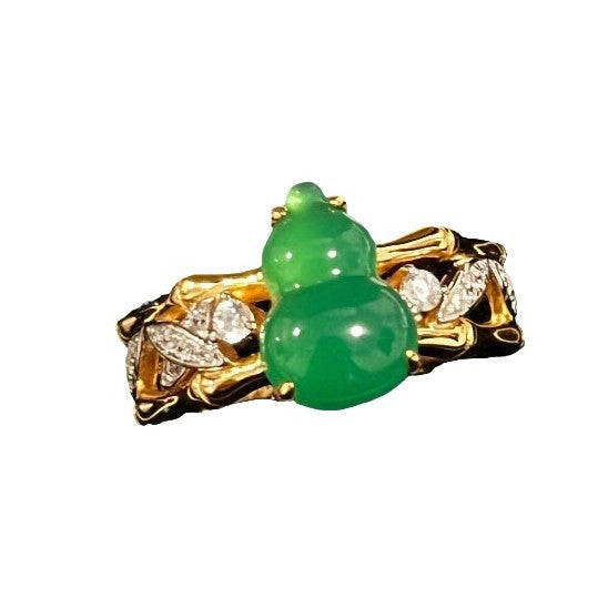 Bamboo Gourd Design Index Finger Ring