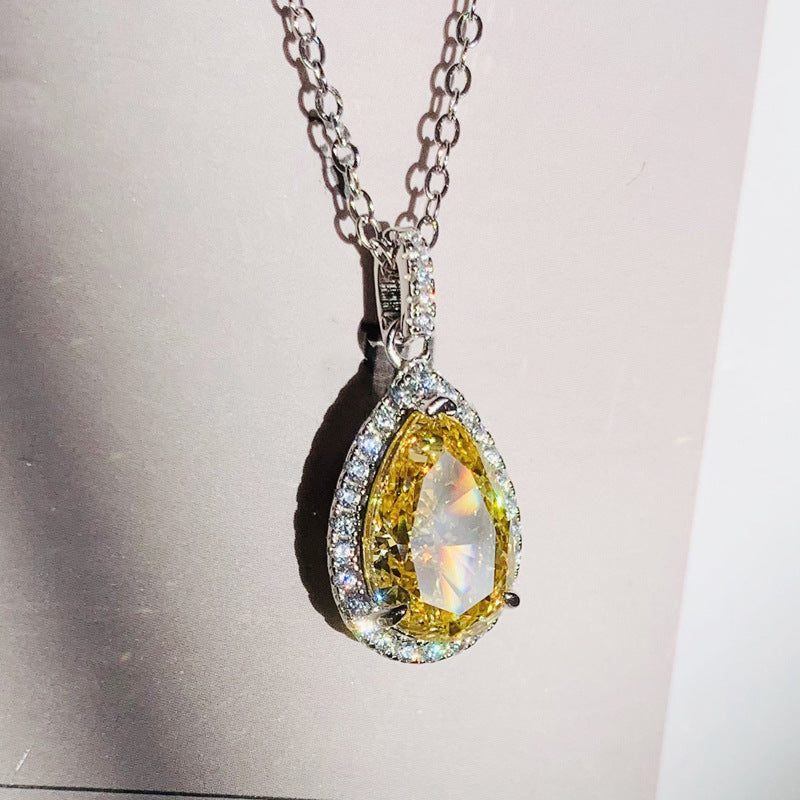 Women's Fashion Big Water Drop Pendant Necklace