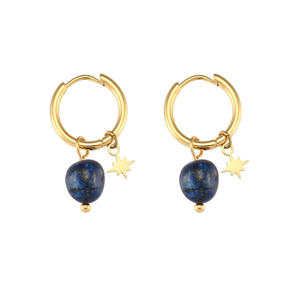 European & American Style Amazonite Earrings – Women's Fashion Jewelry