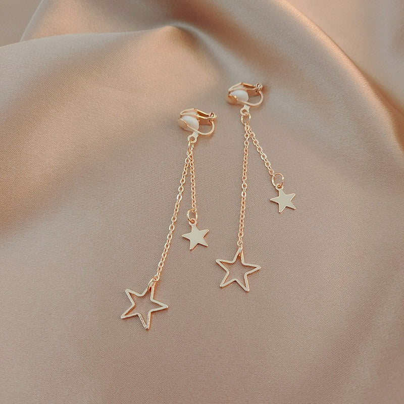 High-Grade Pearl Ear Clip – Elegant Non-Pierced Earrings for Women