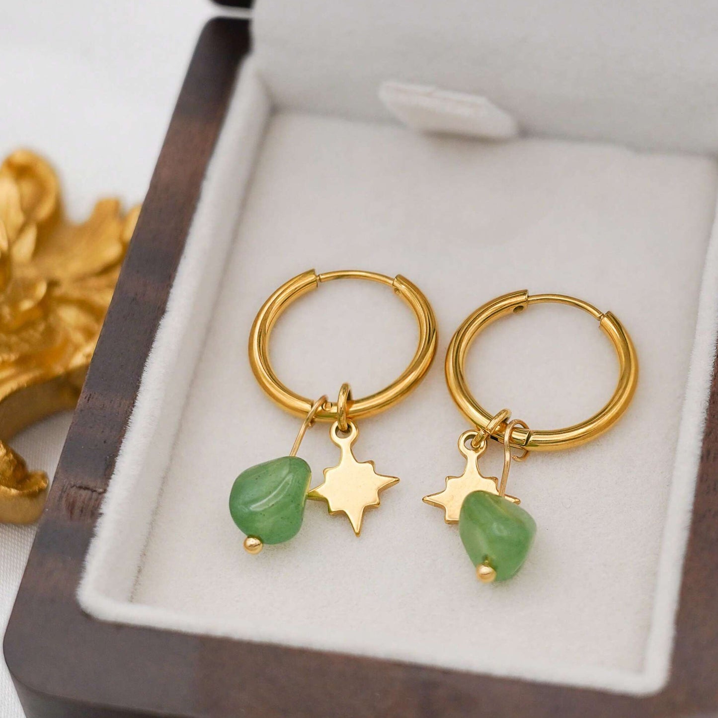 European & American Style Amazonite Earrings – Women's Fashion Jewelry