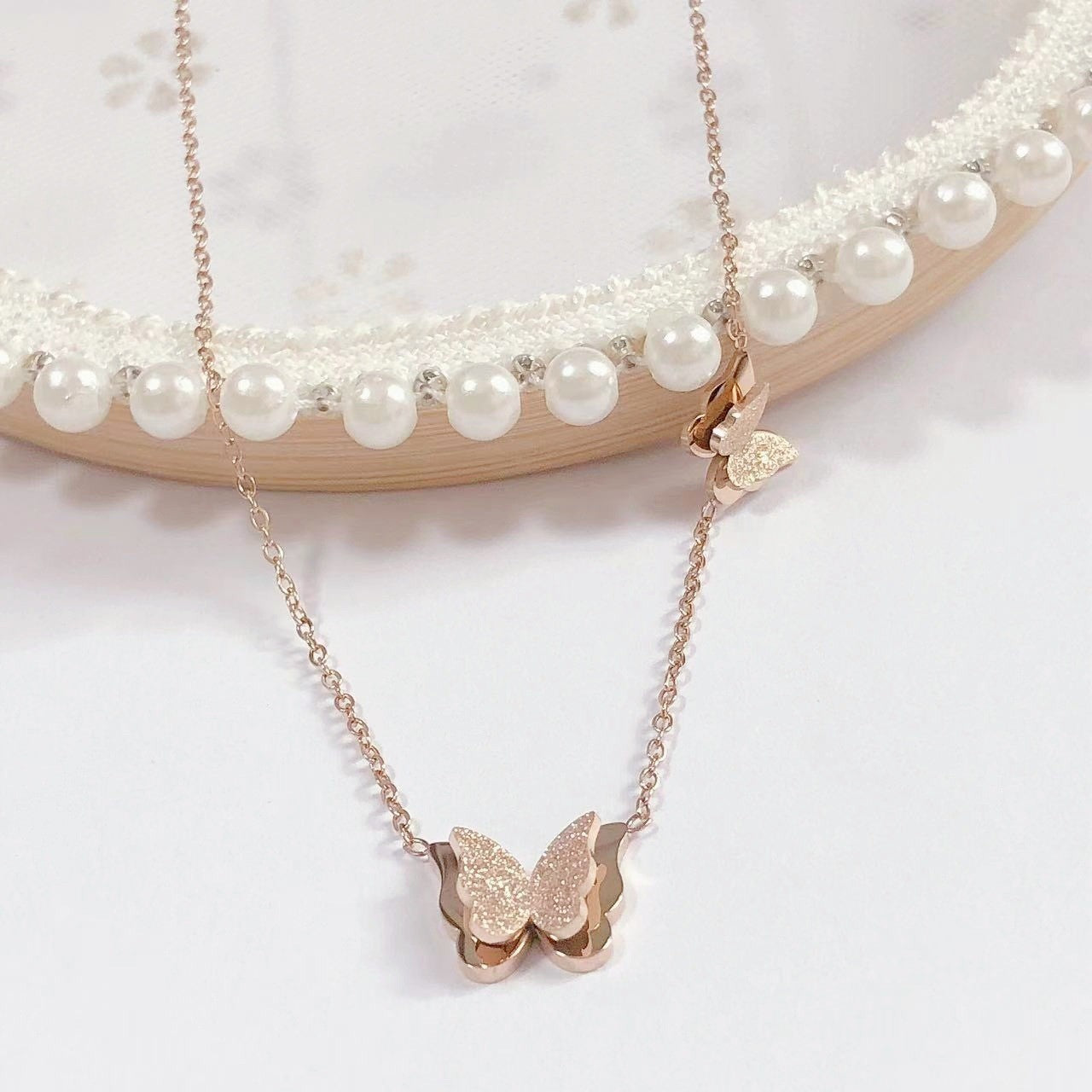 Titanium Steel Necklace – Light Luxury & Versatile Statement Jewelry for Women