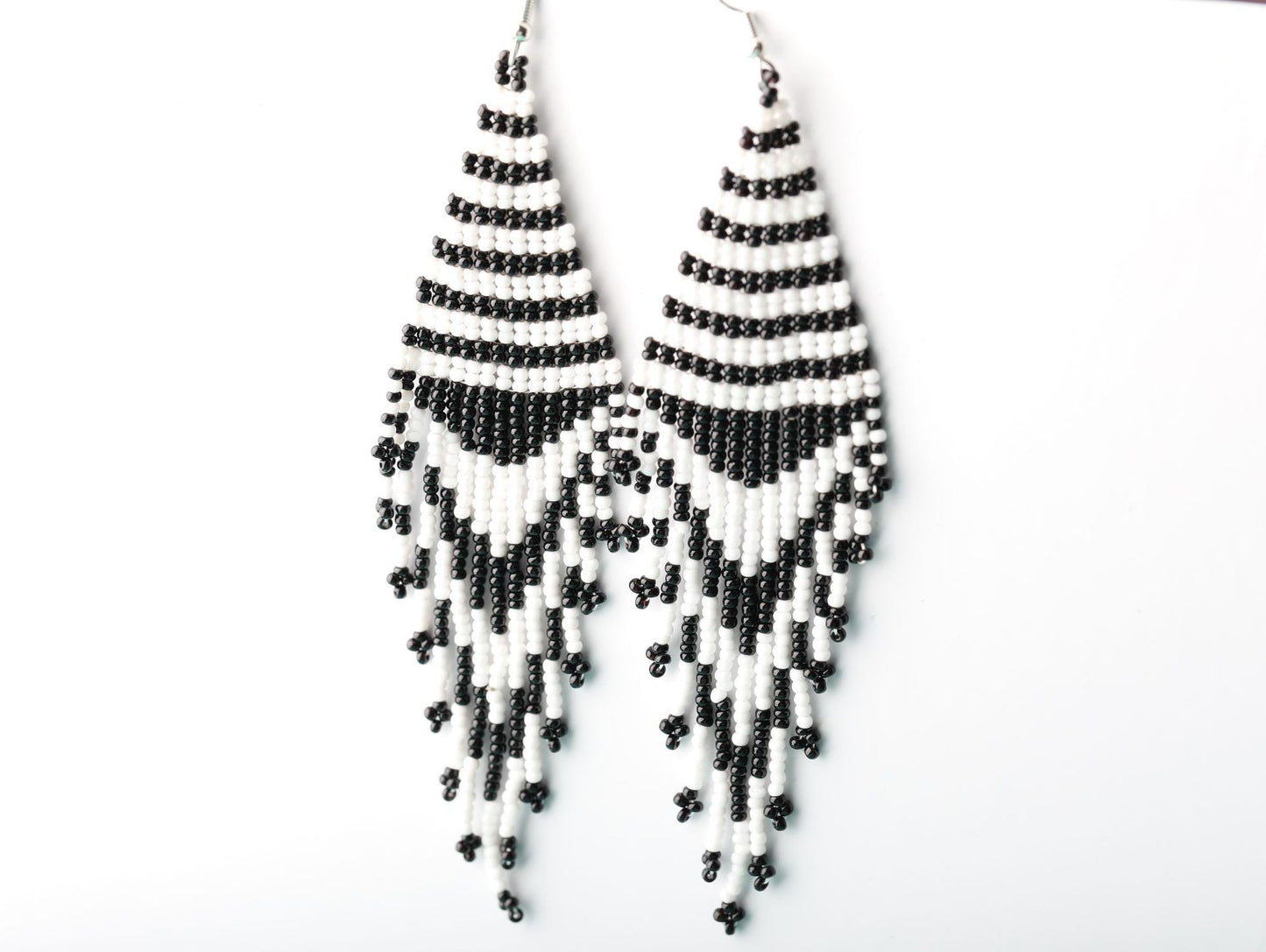 Bohemian Style Long Tassel Beads Earrings