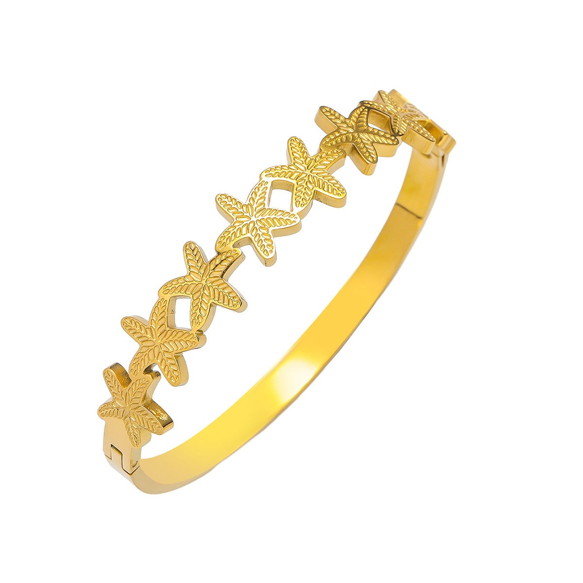 Women's Starfish Stainless Steel Bracelet
