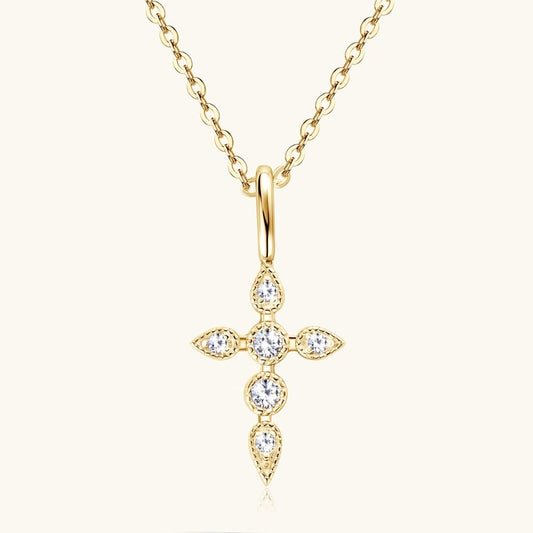 Cross Diamond Necklace For Women