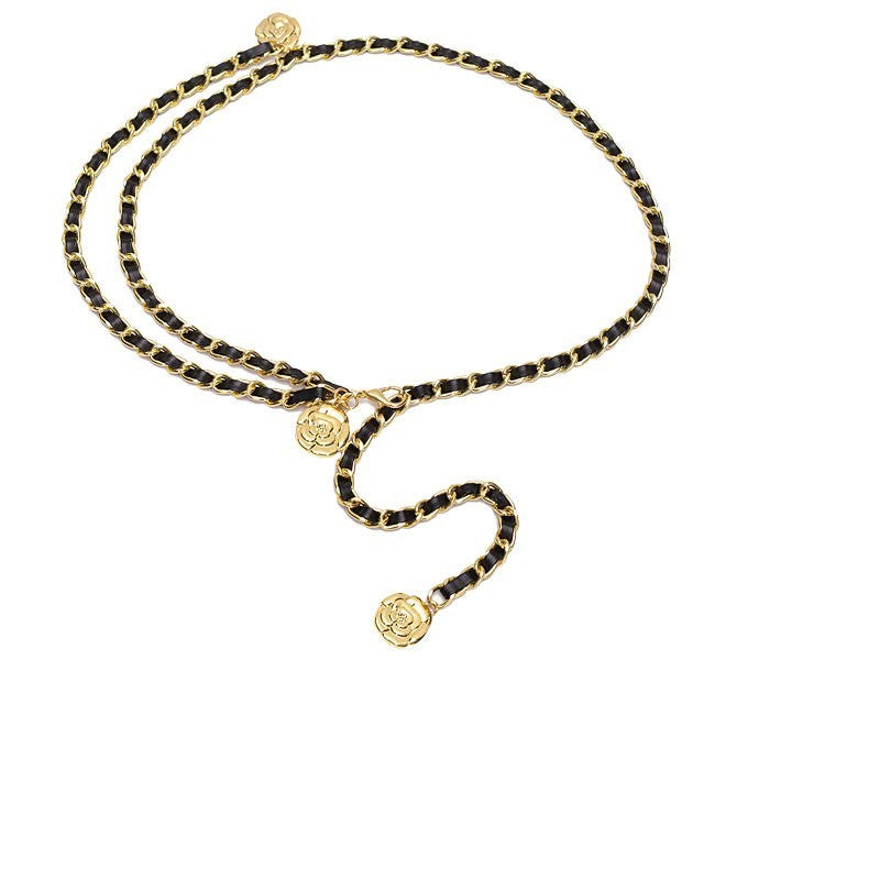 Suit Skirt Chain Metal Belt