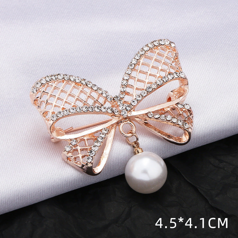 Bowknot Flower Decorative Corsage – Fashion Clothing Accessories