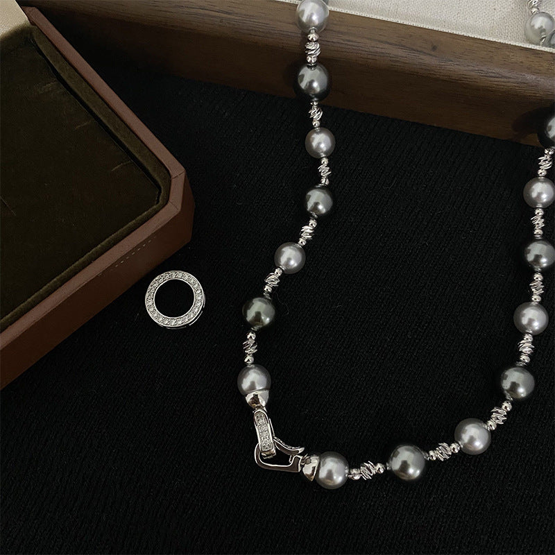 Pearl Sweater Chain Women's Long Necklace