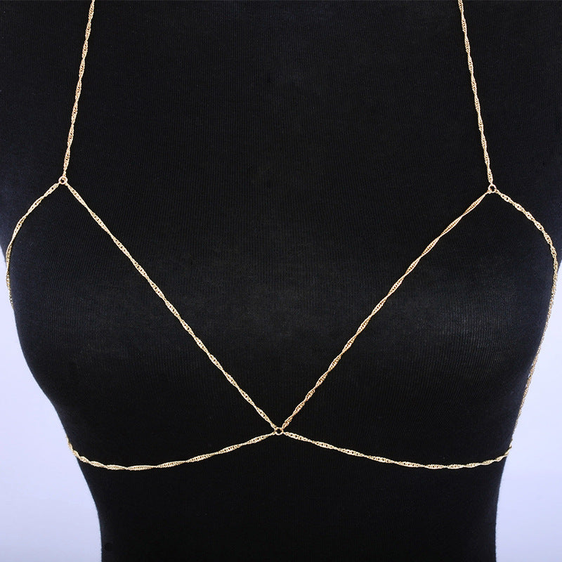 Retro Bikini Body Chain – Fashionable & Simple Statement Jewelry