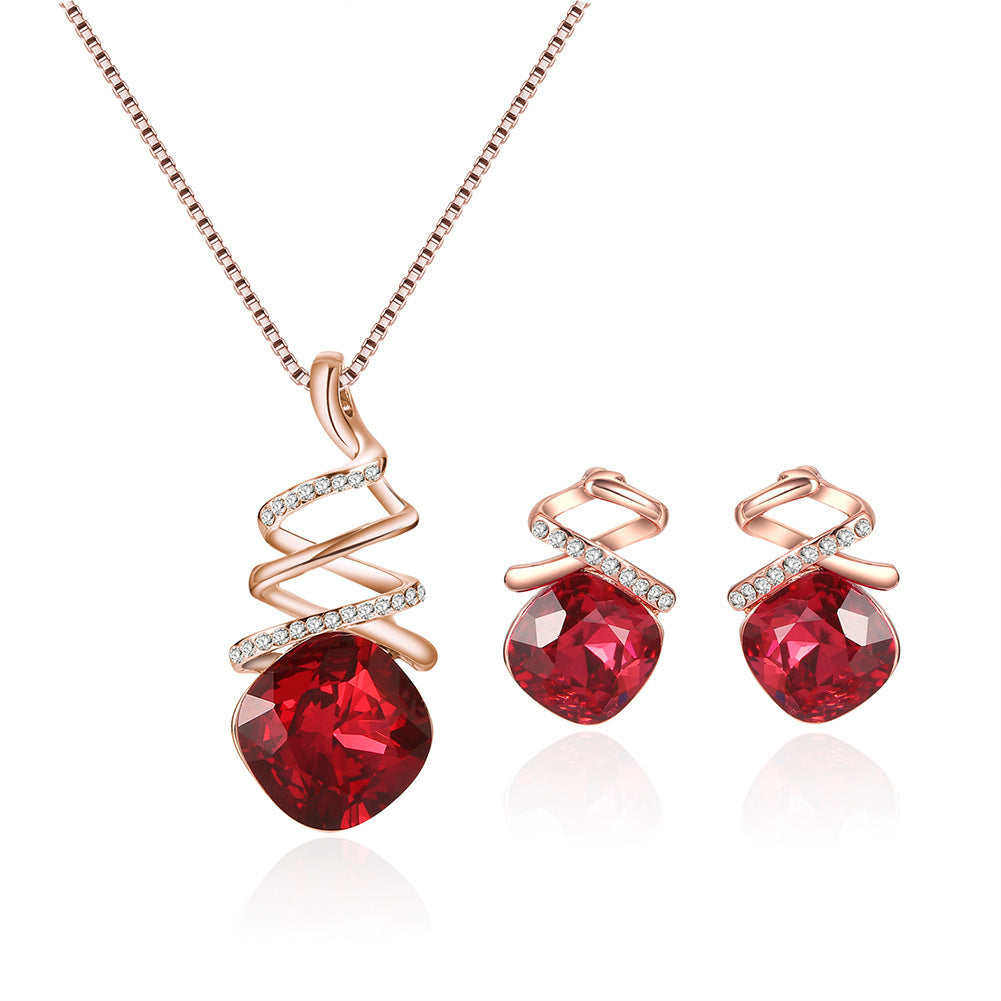 Bridal Necklace & Earring Set – Elegant Fashion Jewelry for Weddings