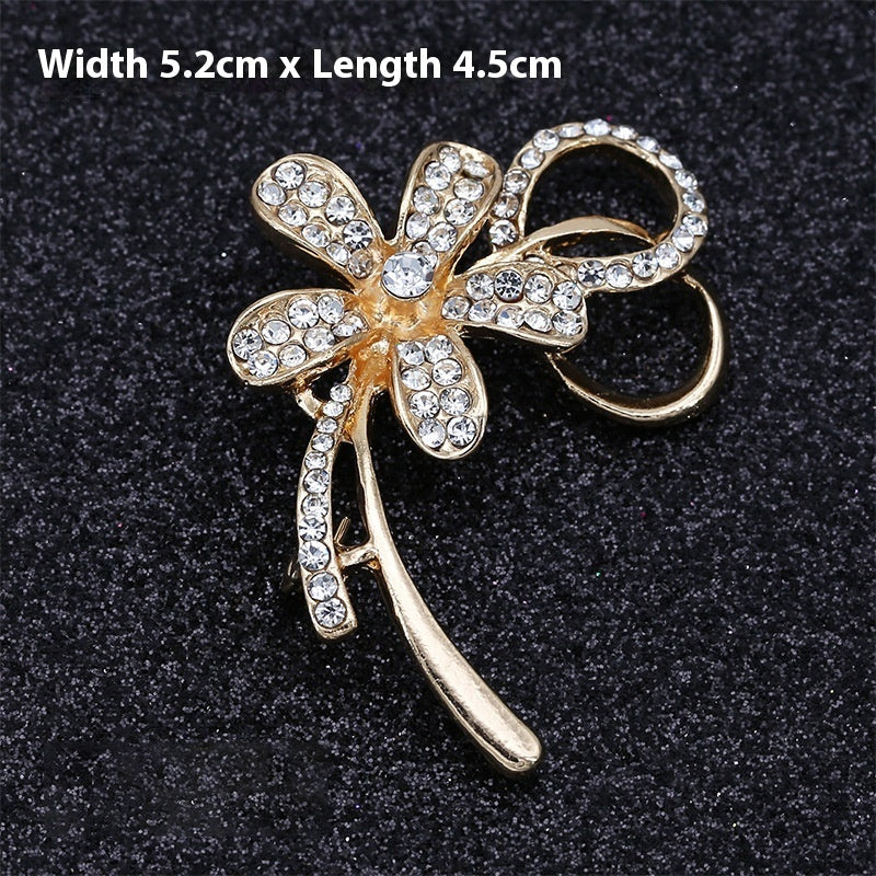 Bowknot Flower Decorative Corsage – Fashion Clothing Accessories