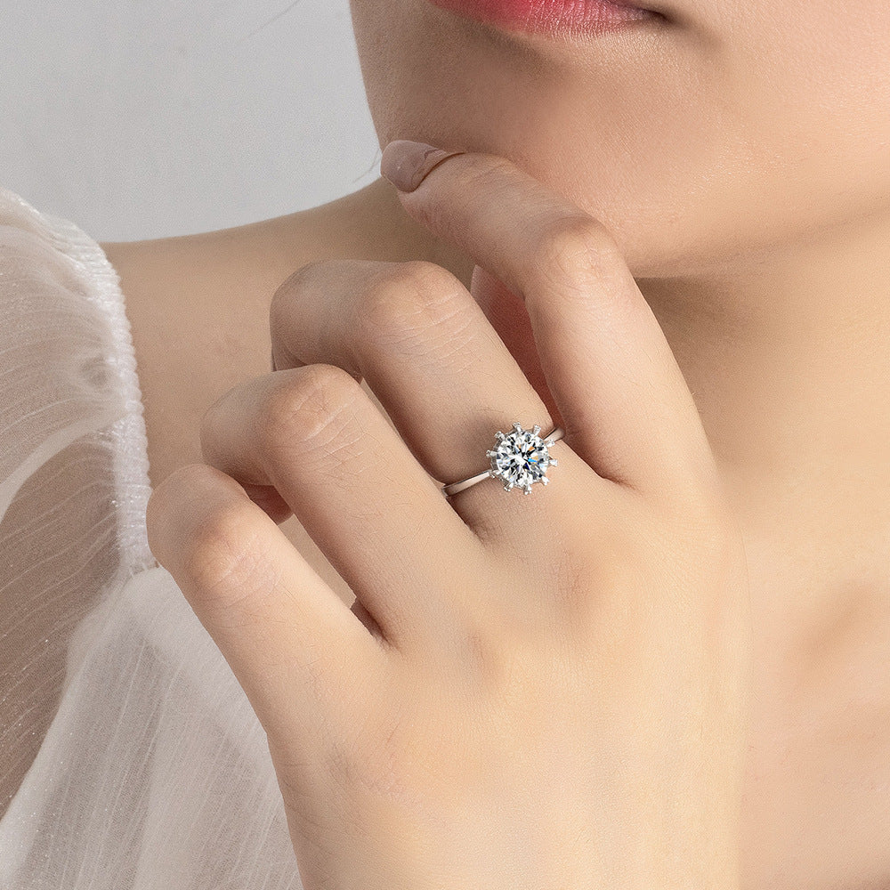 European & American Fashion Crown Ring