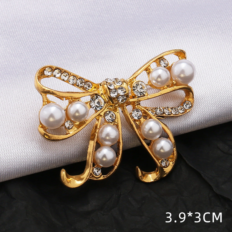 Bowknot Flower Decorative Corsage – Fashion Clothing Accessories
