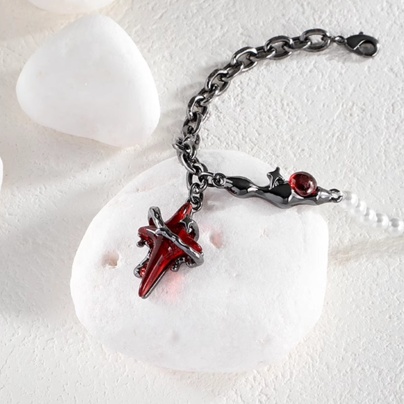 Unique Dark Style Luxury Niche Bracelet — High-End Personality Jewelry