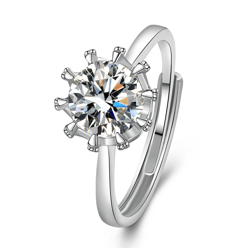 European & American Fashion Crown Ring