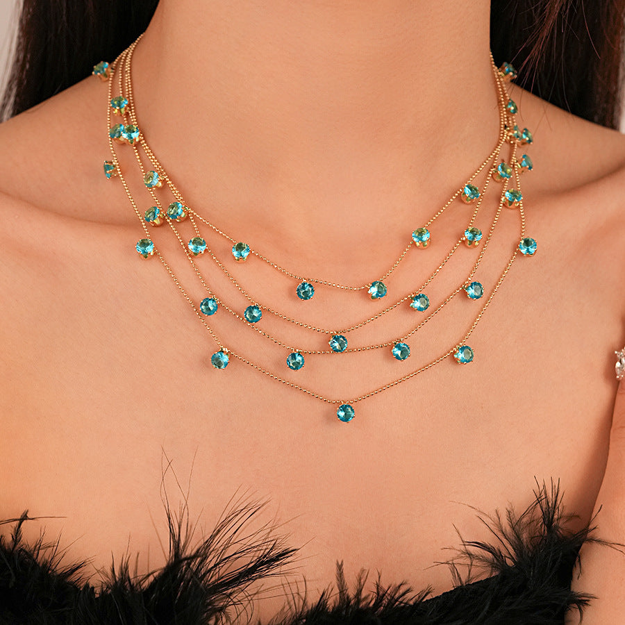 Exaggerated Light Luxury Clavicle Chain