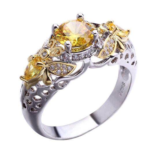 Classic Zircon Gemstone Ring for Women – Timeless Elegance