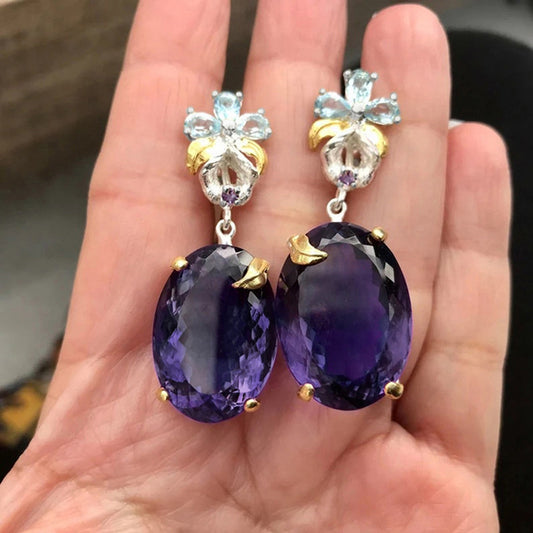 Luxury Flower Earrings For Women