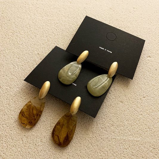 Resin Acrylic Earrings for Women – Lightweight Fashion Jewelry