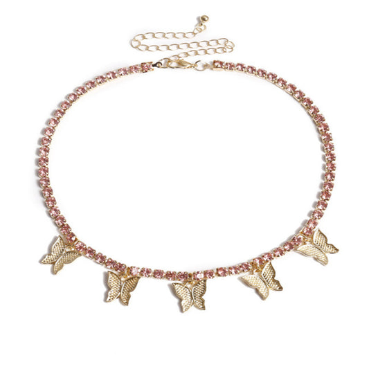 Women's Heart-Shaped Anklet in Antique Silver