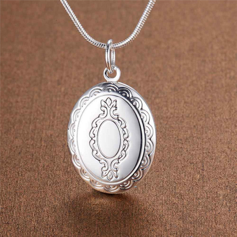 Silver Plated Peach Heart Necklace – 11 Styles, Elegant Women's Pendant Jewelry