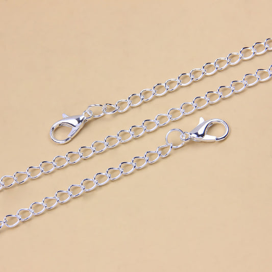 Heart-Shaped Rhinestone Anklet – Sparkling Love Design