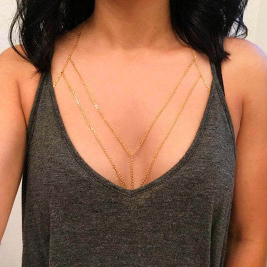 Trendy Chain Necklace – European & American Fashion Jewelry