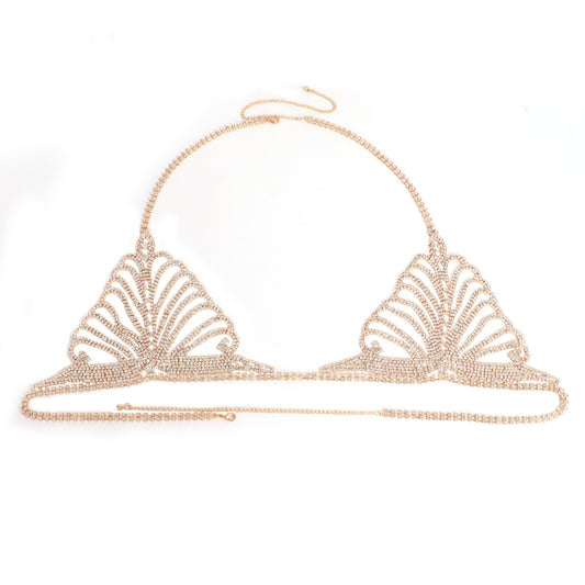 Fashion Bra Thong Body Chain For Women