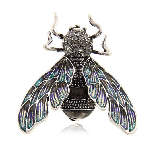 Retro Insect Brooch — European & American Style