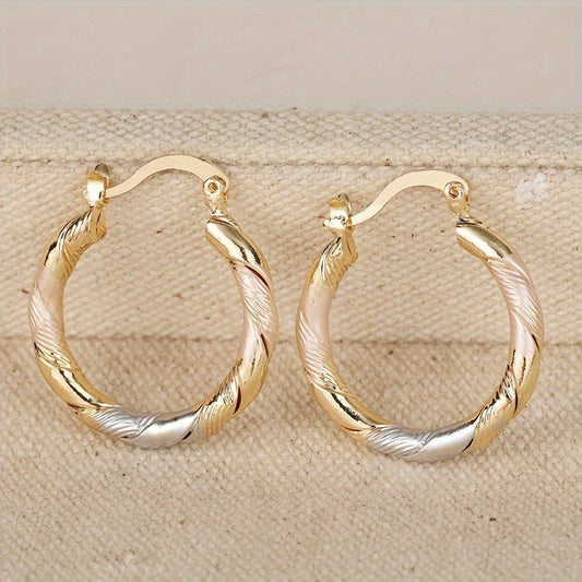 Stylish Colorful Round Earrings