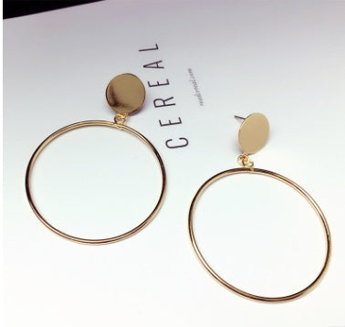 Simple Circle Earrings