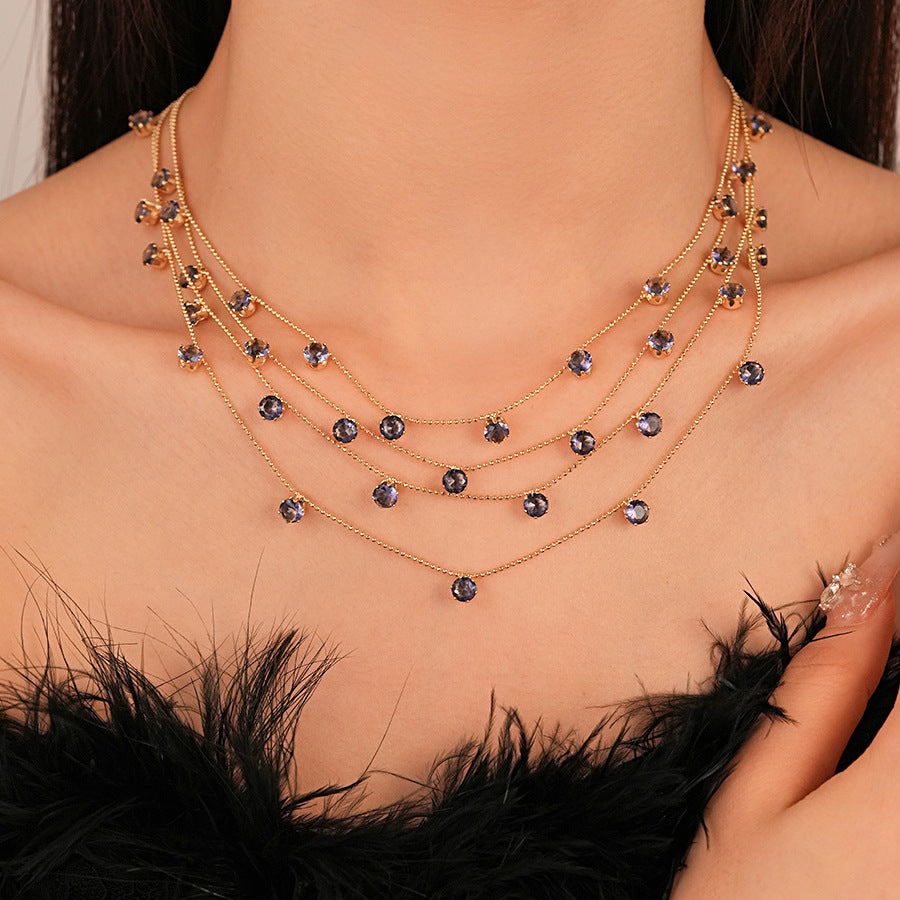 Exaggerated Light Luxury Clavicle Chain