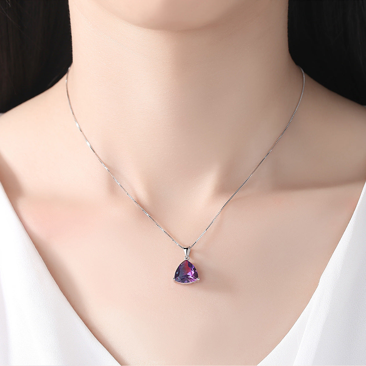 Women's Silver Necklace & Pendant